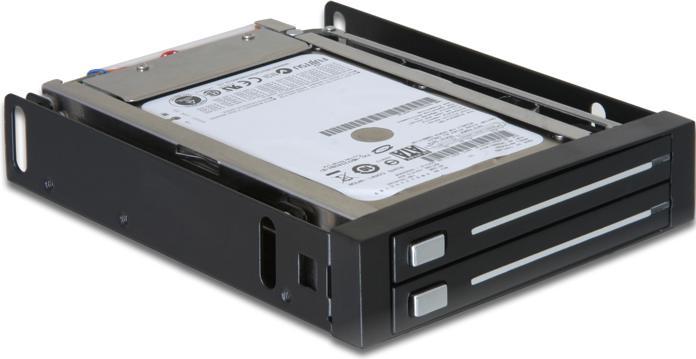 Produktbild Delock Wechselrahmen für 2 x 2.5"HDD/SDD