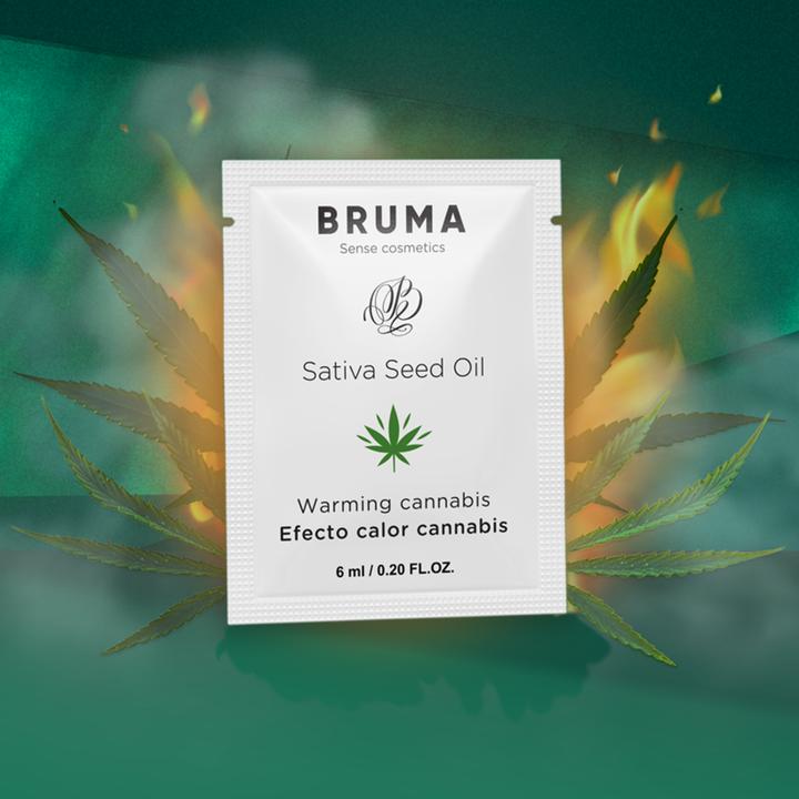 Image du produit Bruma Gel Deslizante Con Aceite De Semilla Efecto Calor Sabor Cannabis 6 ml