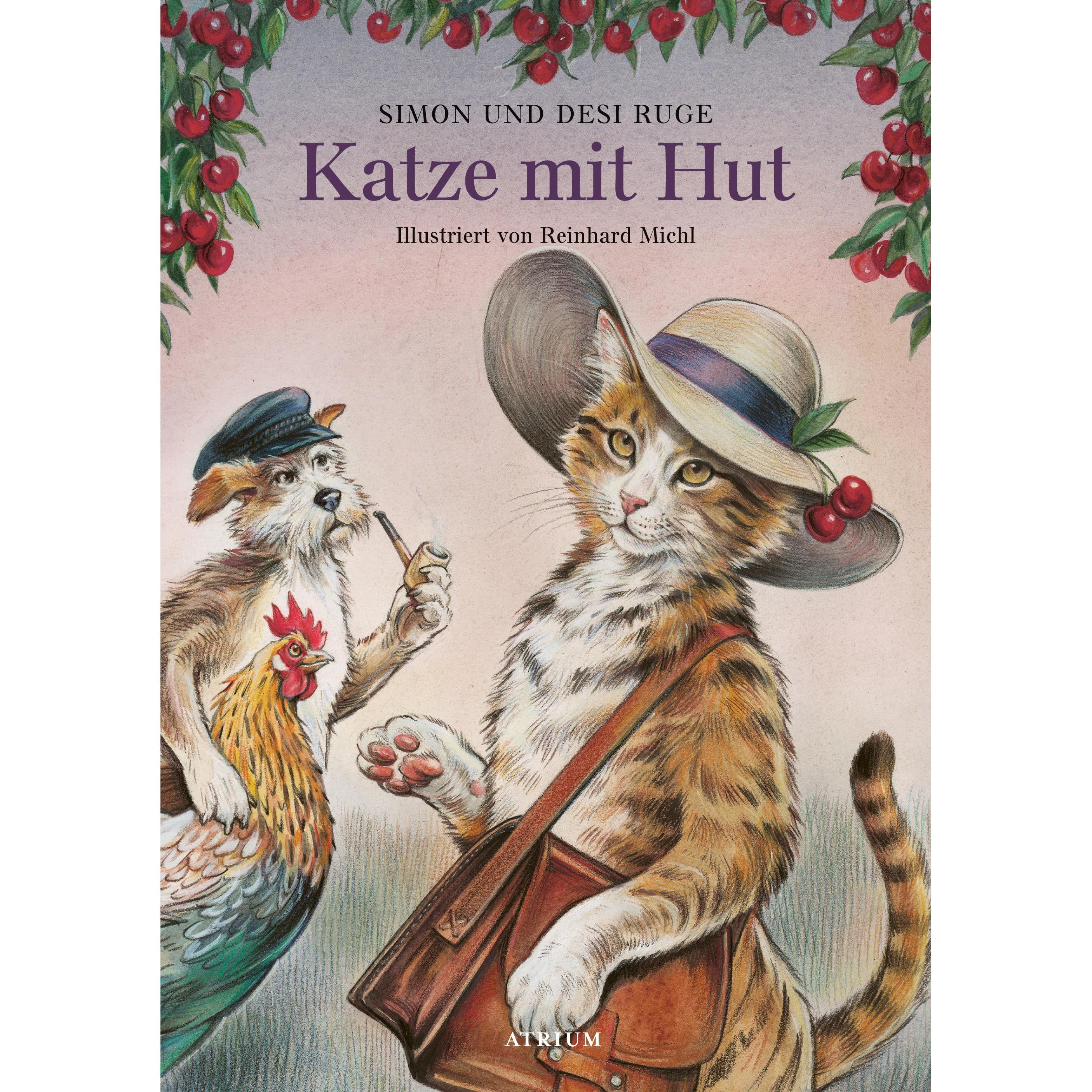 Katze mit Hut, Kinderbücher von Simon Ruge, Reinhard Michl, Desi Ruge