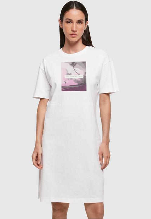 Produktbild Merchcode Ladies Summer - Every summer has a story Oversized Slit Dress - 117797 (4XL)