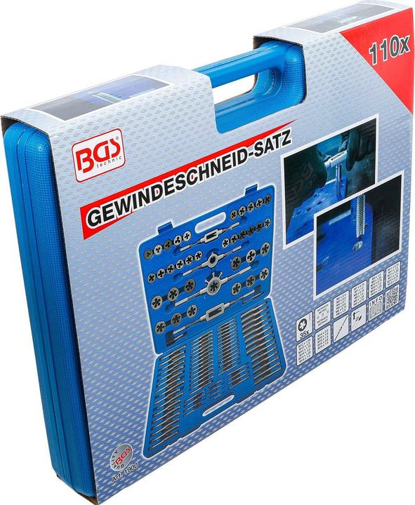 Produktbild BGS Gewindeschneid-Satz M2 - M18 110-tlg.