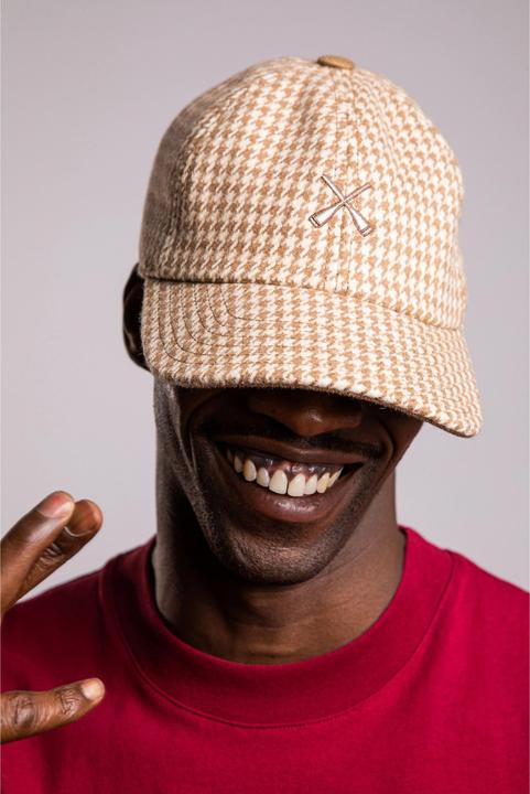 Produktbild Béton X Ciré kappe mit gebogenem schirm houndstooth (S, M)