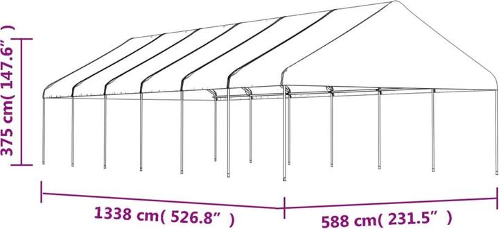 Produktbild vidaXL Nikolai (1338 cm, 588 cm)