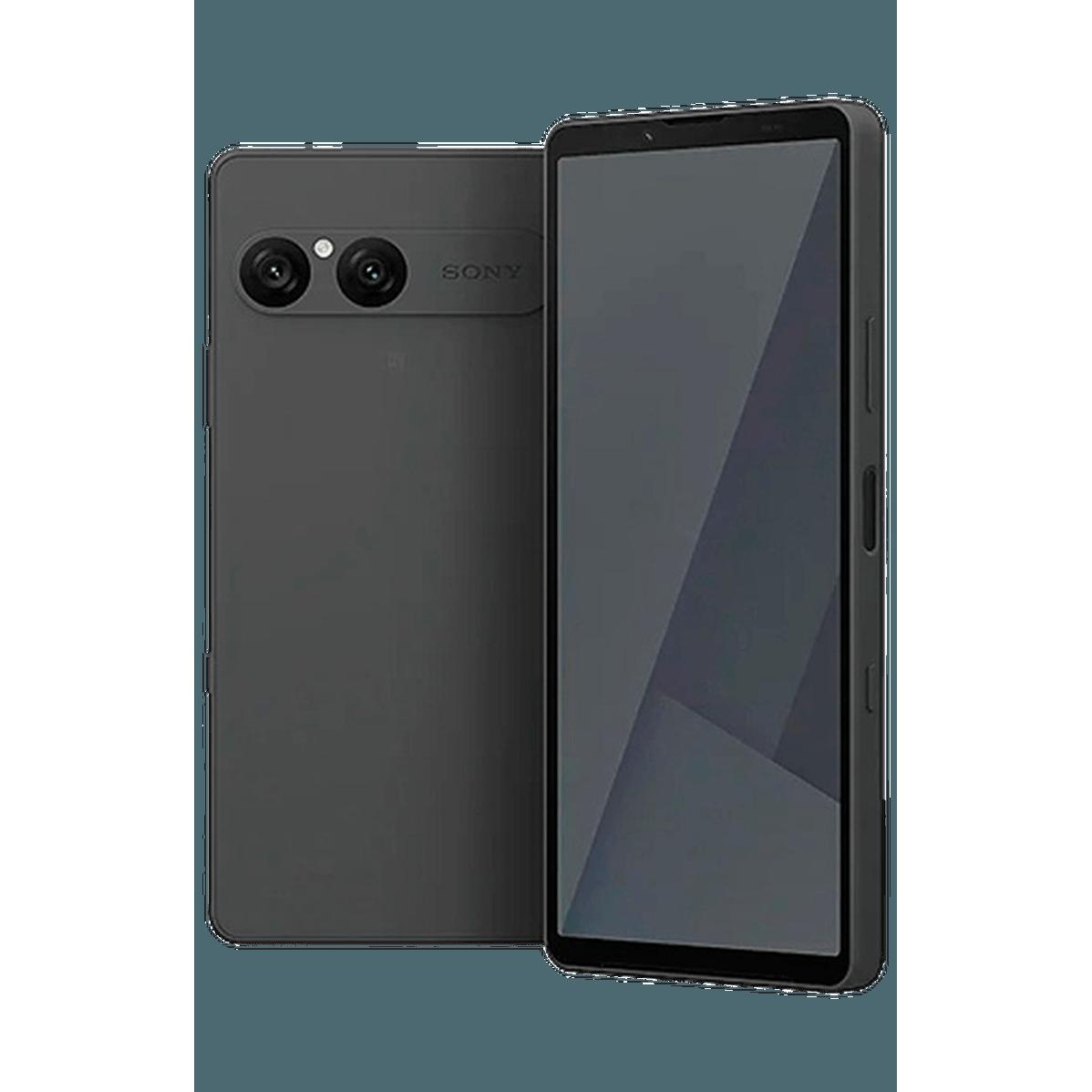 Sony XQ-FE54 (128 GB, Schwarz, 6.10", Dual SIM, 5G), Smartphone, Schwarz