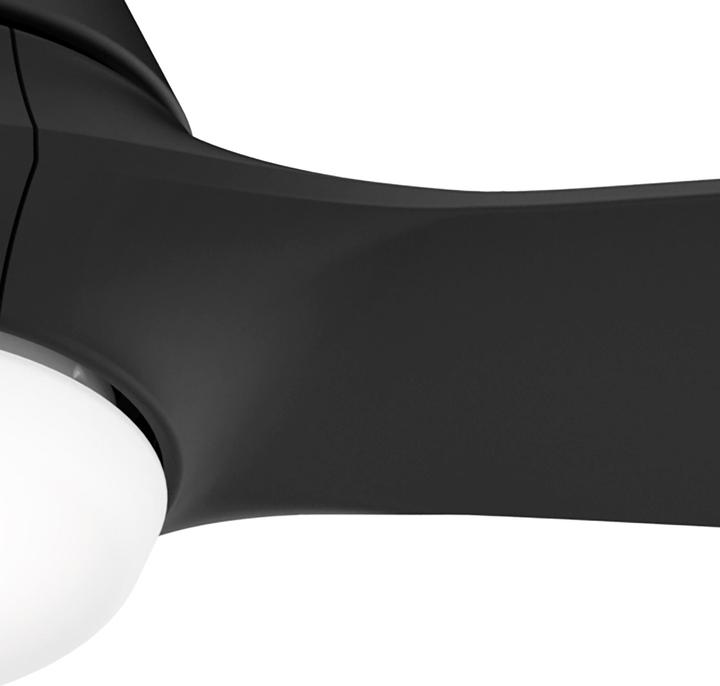 Produktbild Hunter Fans DC Deckenventilator Calabasas LP Schwarz mit LED (41 dB)