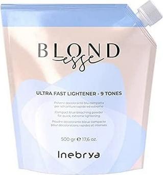 Produktbild Inebrya Blondesse Ultra Fast Aufheller Pulver Blau 9 Töne 500g (9 Tones)