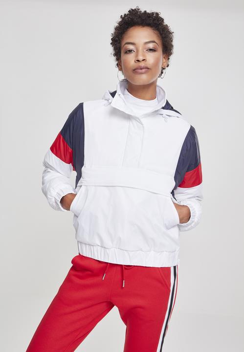 Actual product image Urban Classics Ladies 3-Tone Padded Pull Over Jacket (XS)