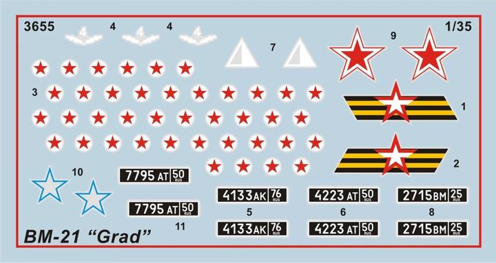 Produktbild 1:35 BM-21 Grad Rocket Launcher