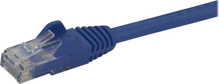 Actual product image StarTech 10m Cat6 Snagless Gigabit UTP network cable - Cat 6 RJ45 network cable with bend protection - Blue (U/UTP, CAT6, 10 m)