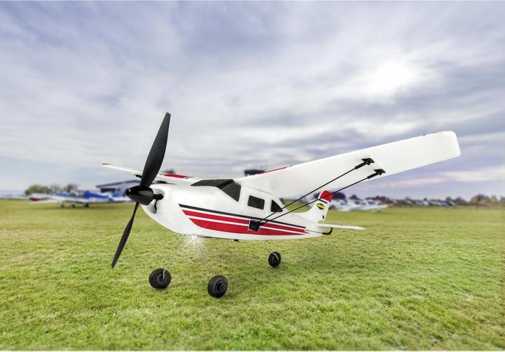 Actual product image Carson RC Sports Plane 2.4 G 100% RTR red (Glider)