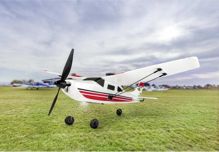 Actual product image Carson RC Sports Plane 2.4 G 100% RTR red (Glider)