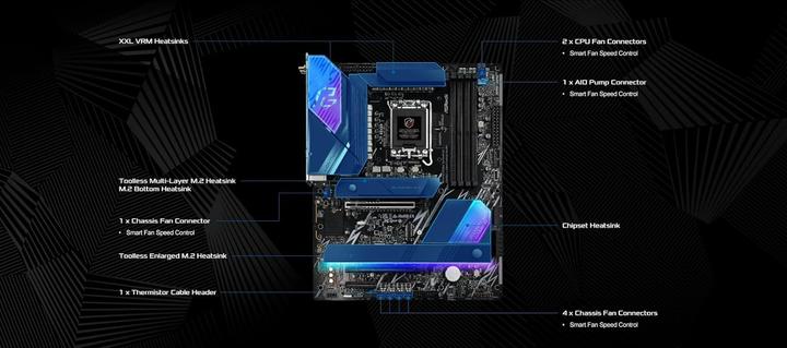 Produktbild AsRock Płyta główna Z890 Lightning WiFi (LGA 1851, Intel Z890, ATX)