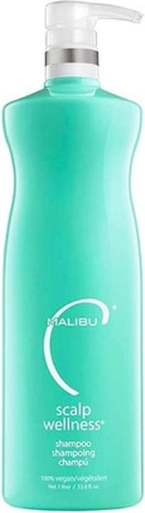 Malibu C Scalp Wellness Shampoo Beruhigende, feuchtigkeitsspendende, trockene Kopfhaut mit Spearmint Oil (Flüssiges Shampoo)