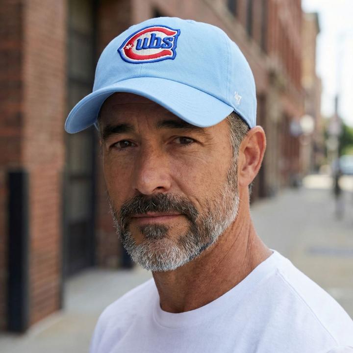 Produktbild 47 Brand Strapback Cap - Clean Up Chicago Cubs Columbia (One Size)