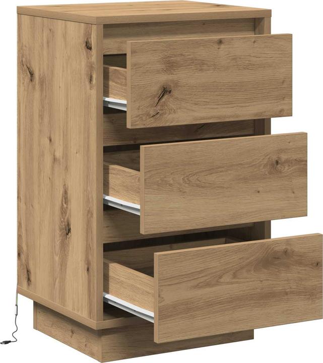 Actual product image vidaXL Nachttisch (34.50 x 34.50 x 65 cm)