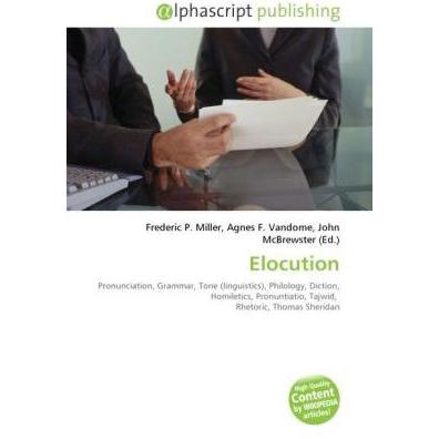 Elocution, Fachbücher