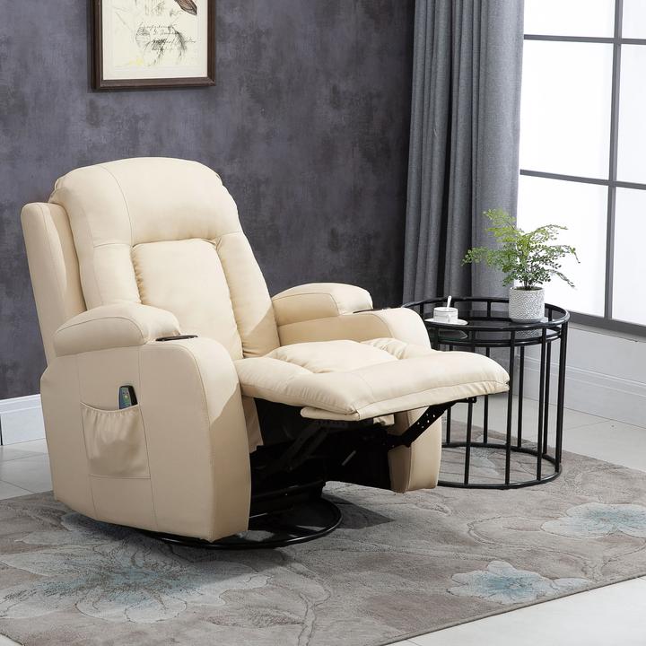 Image du produit Homcom Fauteuil de massage avec fonction bascule et fonction chaleur
