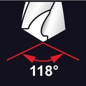 Actual product image Ruko Twist Drill Type N HSS (18 mm)