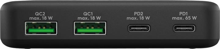 Image du produit Goobay Chargeur de bureau multiport 4 ports (65 W, 4 ports)