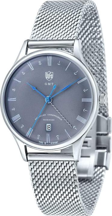 Immagine prodotto DuFa DF-9006-11 Weimar GMT 38mm 3ATM (Orologio da polso analogico, 38 mm)