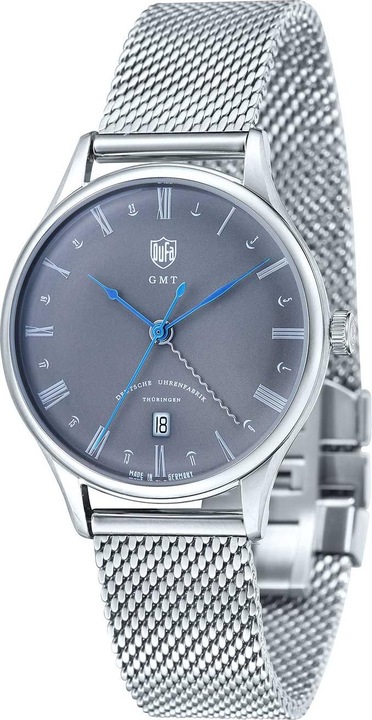 Produktbild DuFa DF-9006-11 Weimar GMT 38mm 3ATM (Analoguhr, 38 mm)