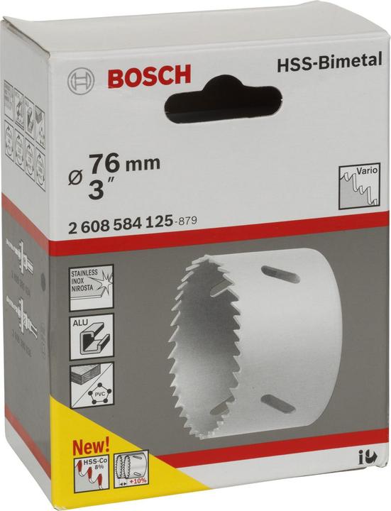 Image du produit Bosch Professional Zubehör Scie cloche 76 mm Accessoires 260 (76 mm)