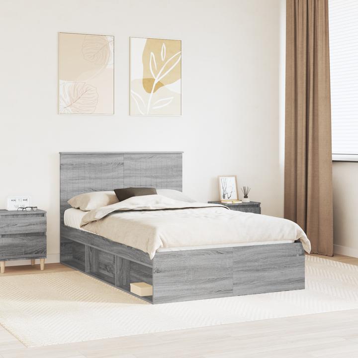 Actual product image vidaXL Moderner Bettrahmen (120 x 200 cm)