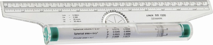 Actual product image Linex Roll Ruler (300 mm)