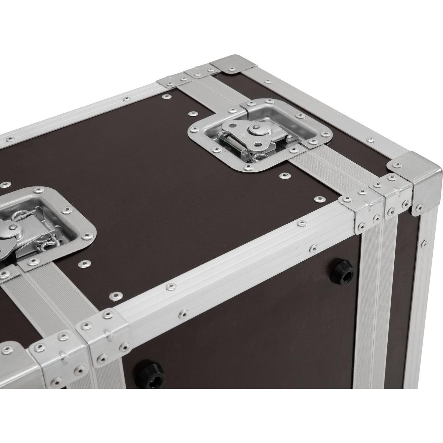 Thumbnail - Roadinger Rack Profi 6HE 25cm (19" Rack), Audio Racks + Cases, Braun