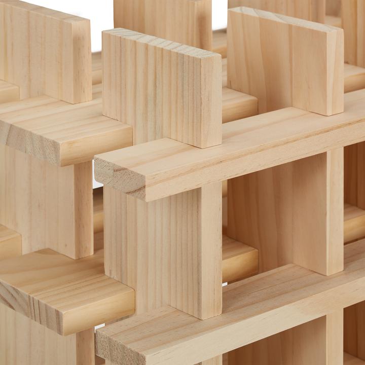 Actual product image Relaxdays wine rack (75 x 24 x 54 cm, 24 Fl.)