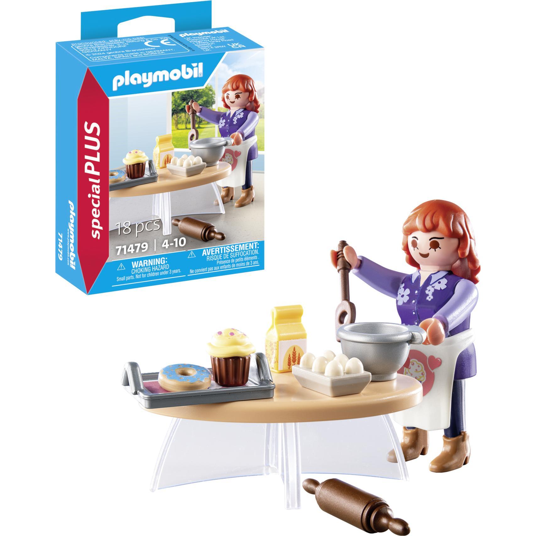 Thumbnail - Playmobil Konditorin (71479, Playmobil Special Plus)