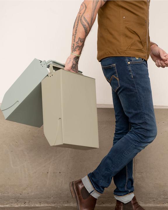 Produktbild ReCollector Recyclingbox - Eiche grün (12 l)
