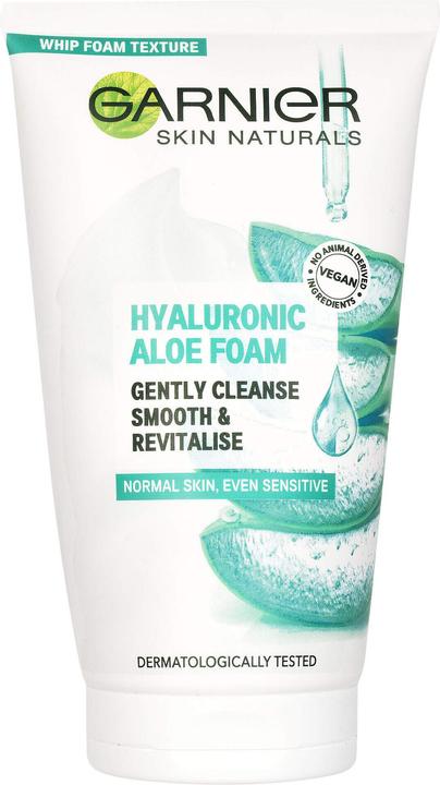 Garnier Skin Naturals Hyaluronic Aloe Foam (Cleansing Foam, 150 ml)