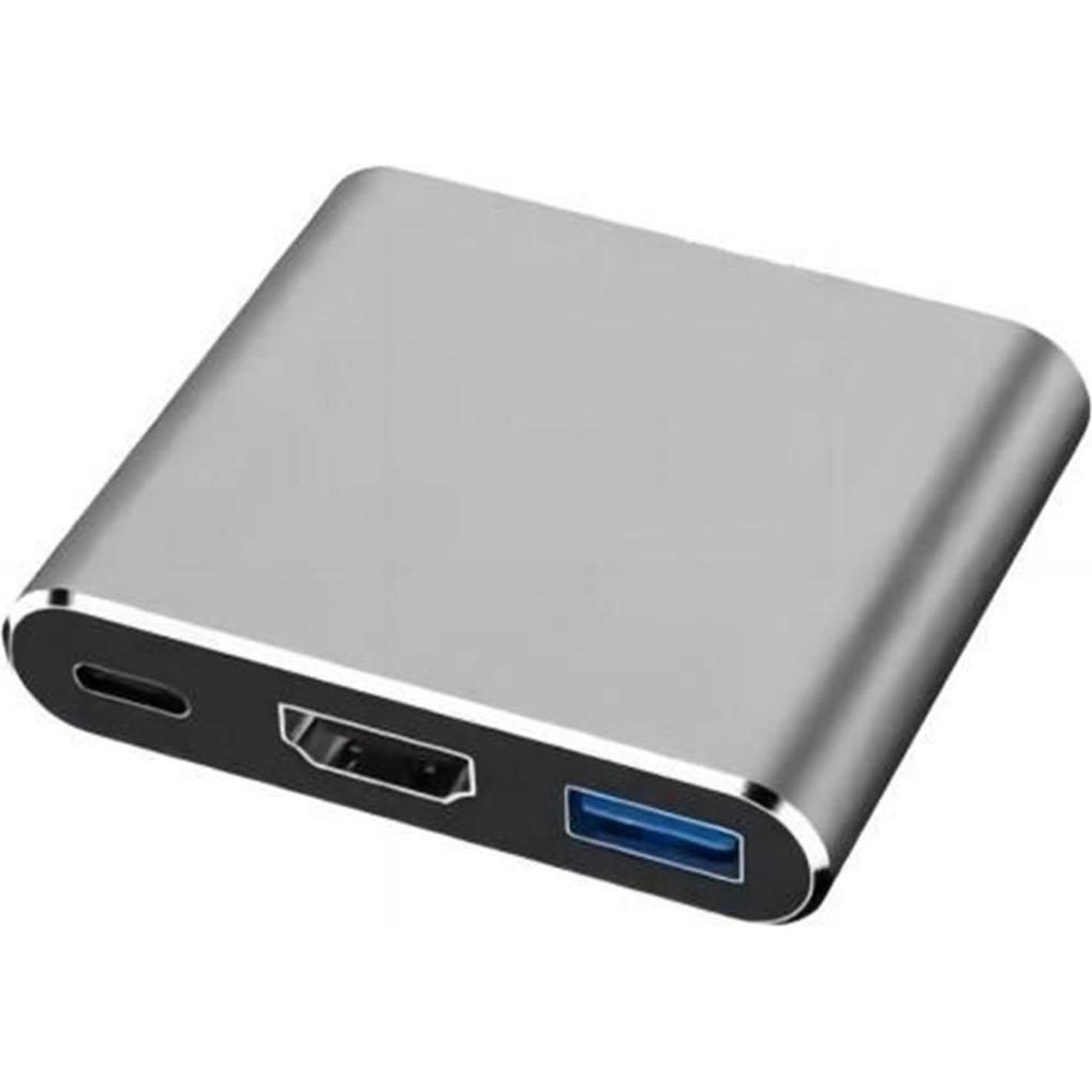Thumbnail - MicroConnect USB-C hub to USB 3.0, HDMI (USB-C, 2 Ports), Dockingstation + USB Hub, Weiss