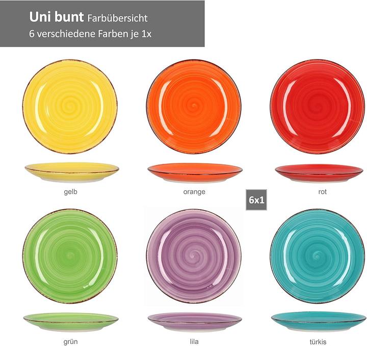 Produktbild MamboCat Suppenteller-Set, 6-teilig (6x)