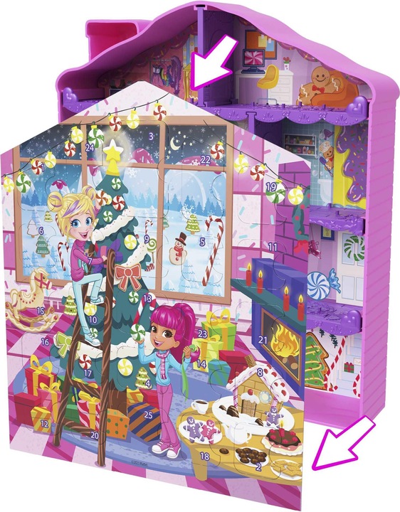 Actual product image Polly Pocket Advent calendar