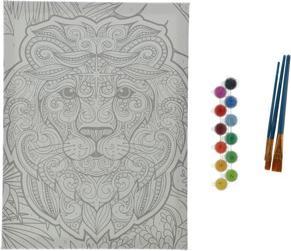 Produktbild Grafix Malen nach Zahlen- Löwe