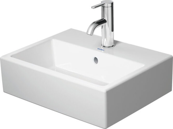 Produktbild Duravit Handwaschbecken VERO AIR m ÜL HLB 450x350mm 1 Hahnloch weiss (350 mm, 450 mm)