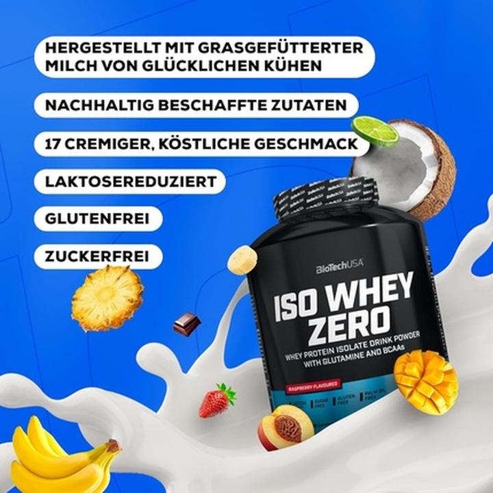 Produktbild Biotech USA Iso Whey Zero (Schokolade, 1 x, 1820 g)