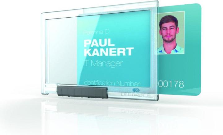 Actual product image Durable Card holder PUSHBOX MONO