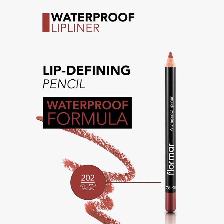 Produktbild Flormar Wasserfester Lipliner 202 (Rosa)