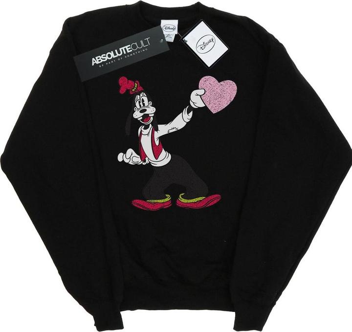 Produktbild Disney Goofy Love Heart Sweatshirt Mädchen (140, 146)