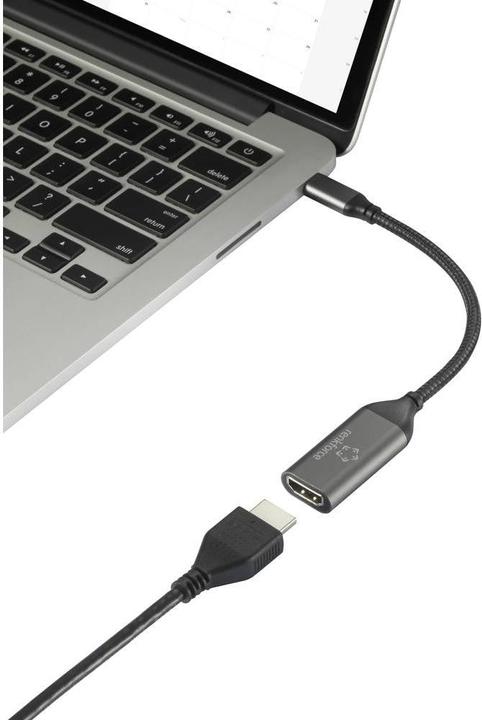 Image du produit Renkforce HDMI – USB C Adapterkabel (0.15 m, HDMI, USB Type C, 2.0)