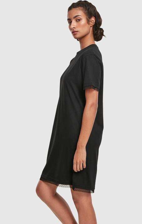Image du produit Urban Classics Ladies Boxy Lace Hem Tee Dress (5XL)