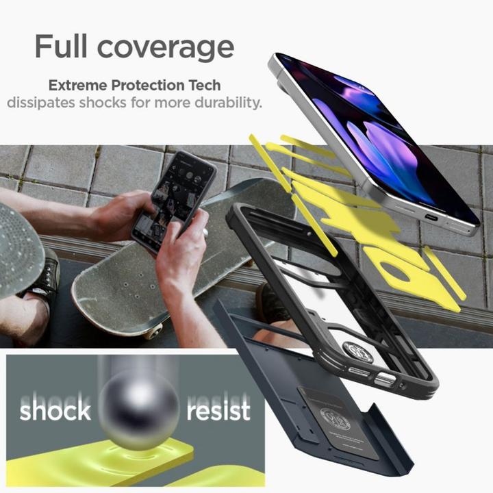 Actual product image Spigen Tough Armor Case for Google Pixel 9 Pro XL Metallic Slate (Google Pixel 9 Pro XL)