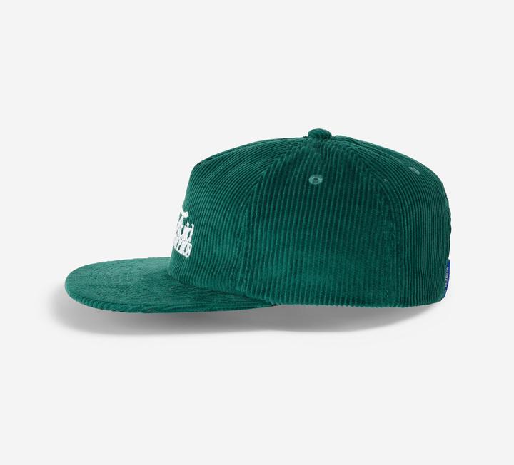 Produktbild Decathlon Cap 6 Panel Cordsamt - grün/schwarz