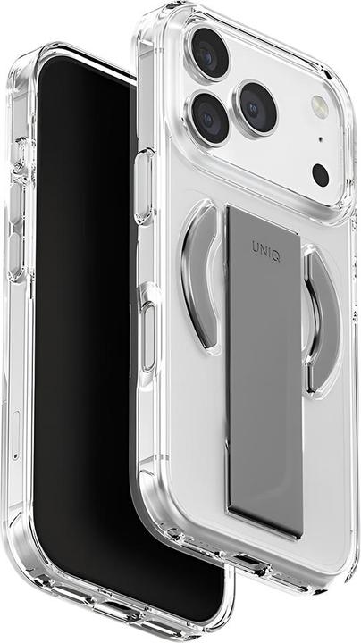 Actual product image Uniq Heldro Air Case for iPhone 17 Pro Max Magclick Charging Transparent (Apple iPhone 17 Pro Max)