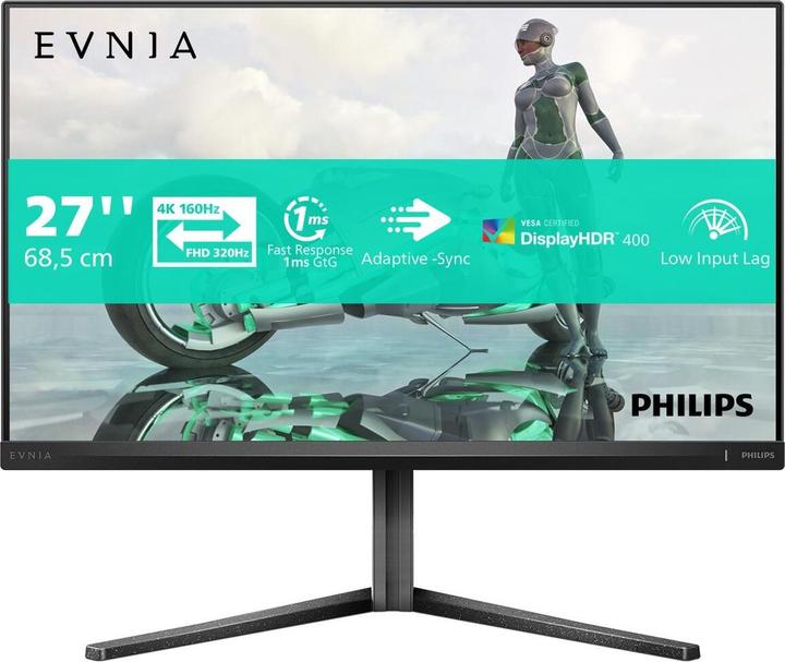 Philips Evnia  27M2N3800A (3840 x 2160 pixels, 27")