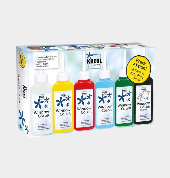 Immagine prodotto Kreul Colore della finestra (Multicolore, 480 ml)