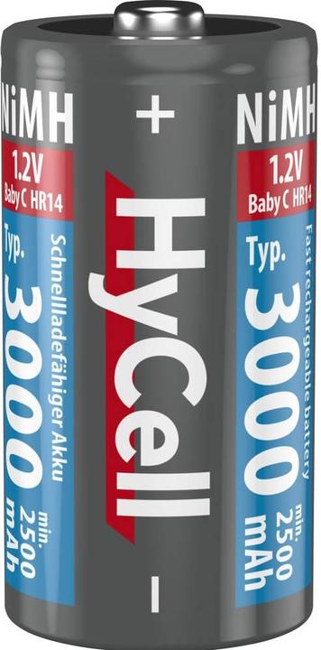Actual product image HyCell Mono (D) battery NiMH HR20 3000 m (2 pcs., D, 3000 mAh)
